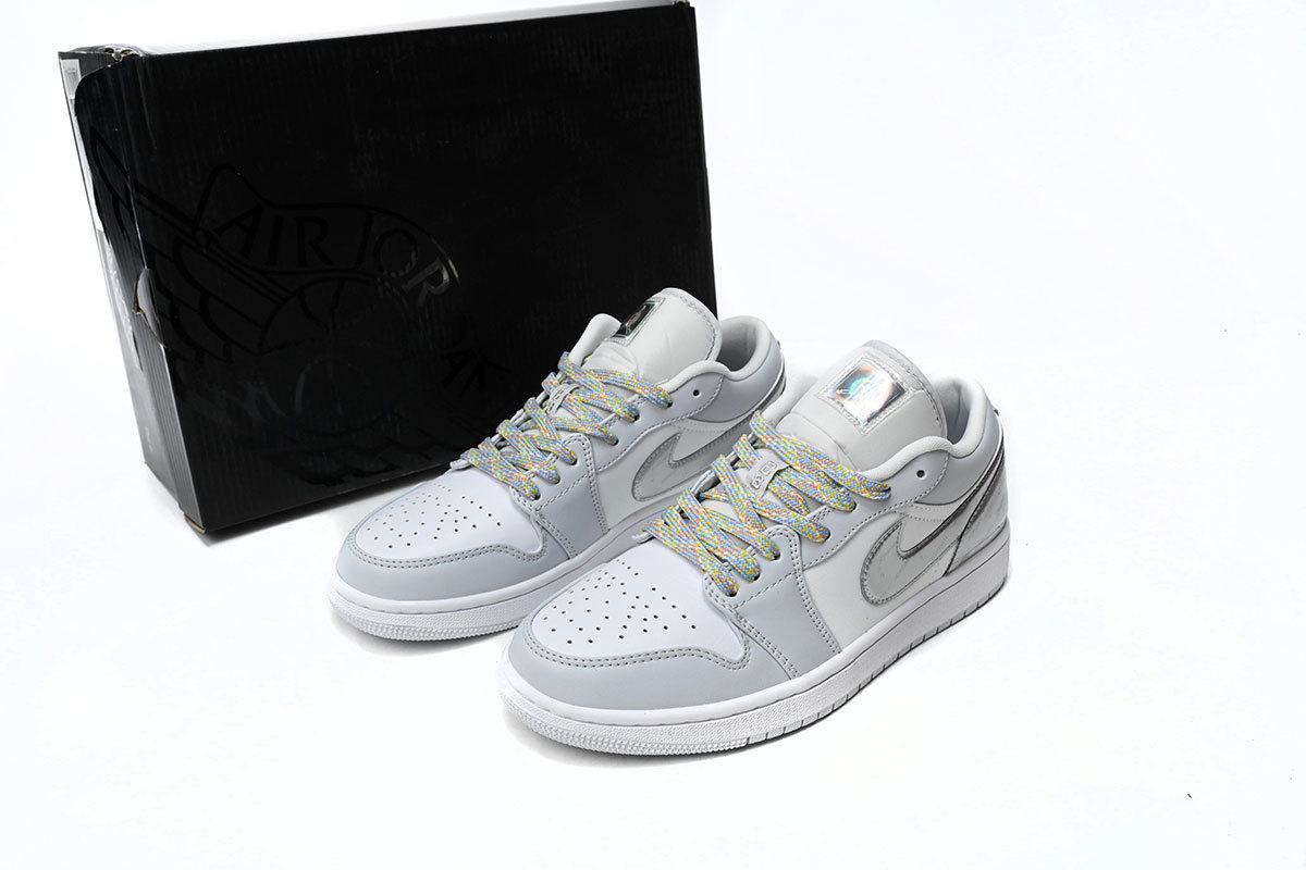 Air Jordan 1 Low silver DX6070-101