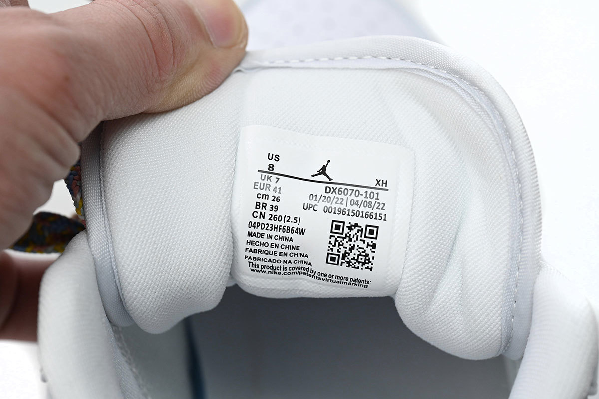 Air Jordan 1 Low silver DX6070-101