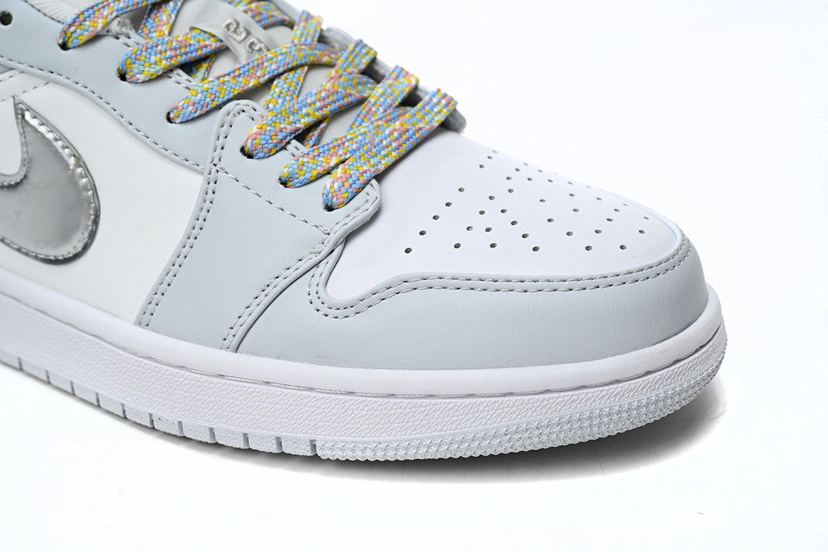 Air Jordan 1 Low silver DX6070-101
