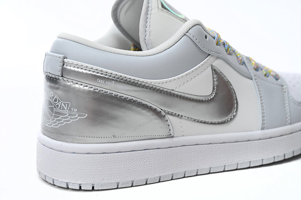 Air Jordan 1 Low silver DX6070-101
