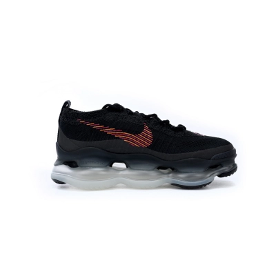 Nike Air Max Scorpion FK Negro y GRIS ROJO DZ0799-001 02