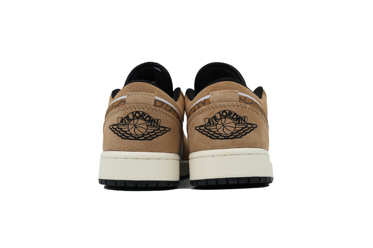 Travis Scott  Air Jordan 1 Low White Brown DZ4130-201 