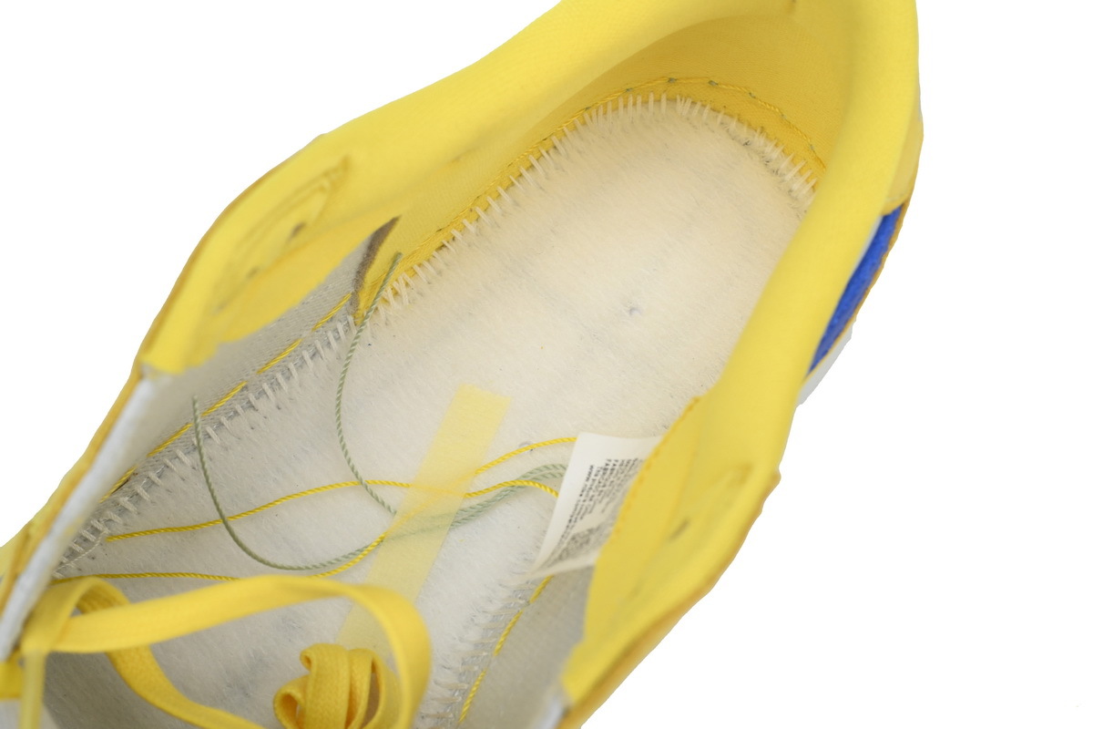 Jordan 1 Low Travis Scott Canary Yellow Blue Sneakers DZ4137-700
