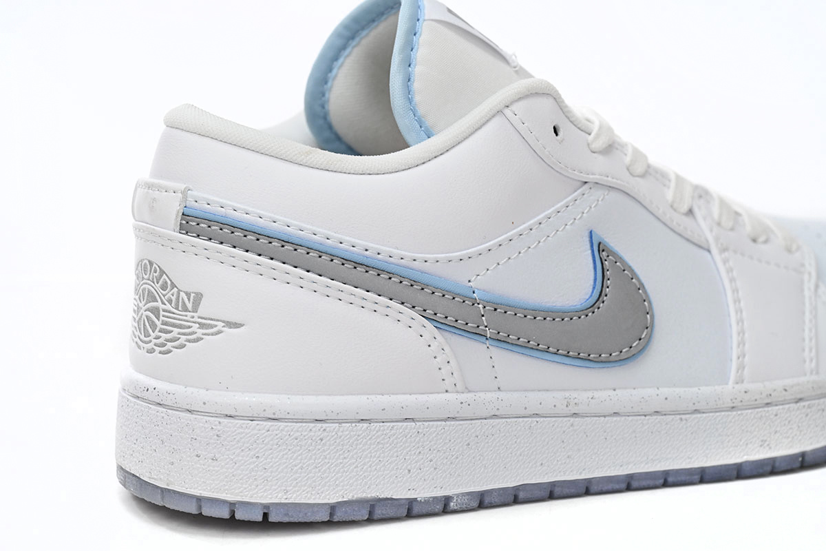 Air Jordan 1 Low White University Red Black  FB1874-101