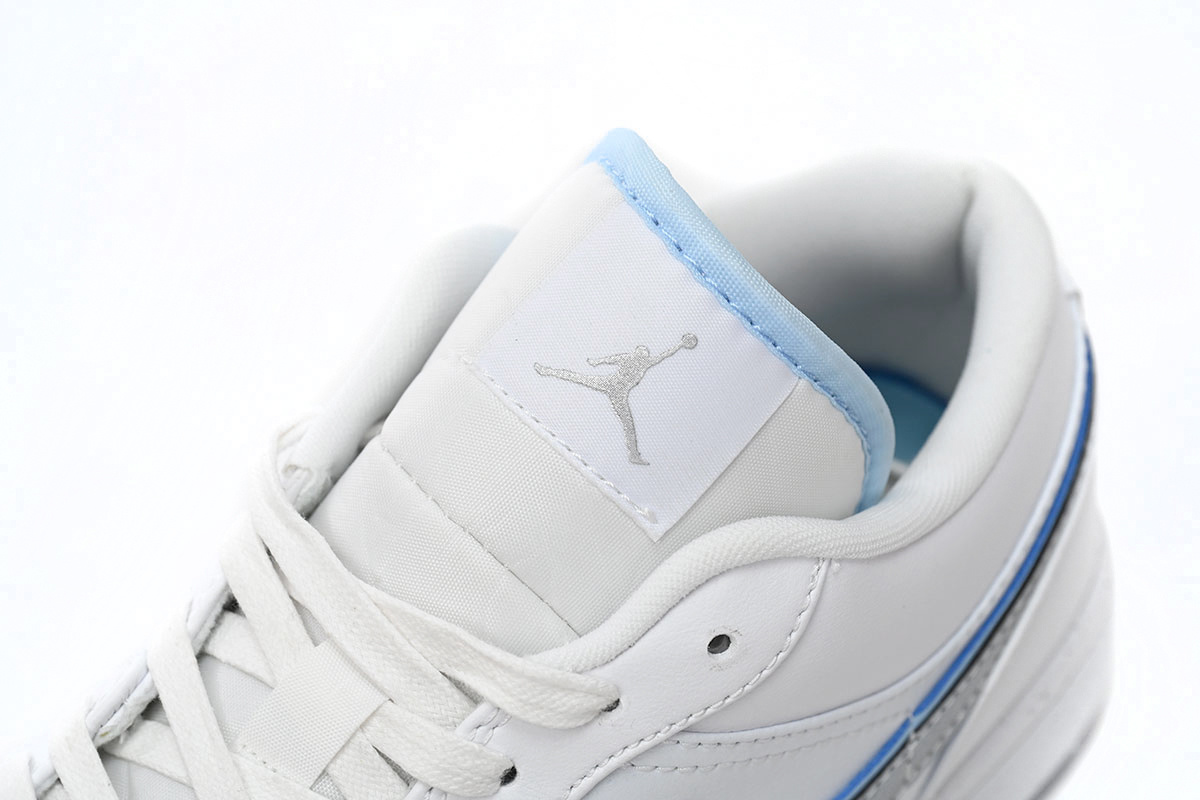 Air Jordan 1 Low White University Red Black  FB1874-101