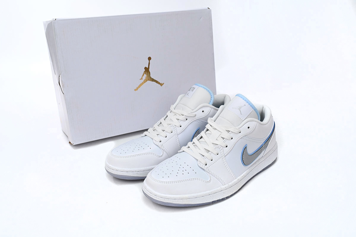 Air Jordan 1 Low White University Red Black  FB1874-101
