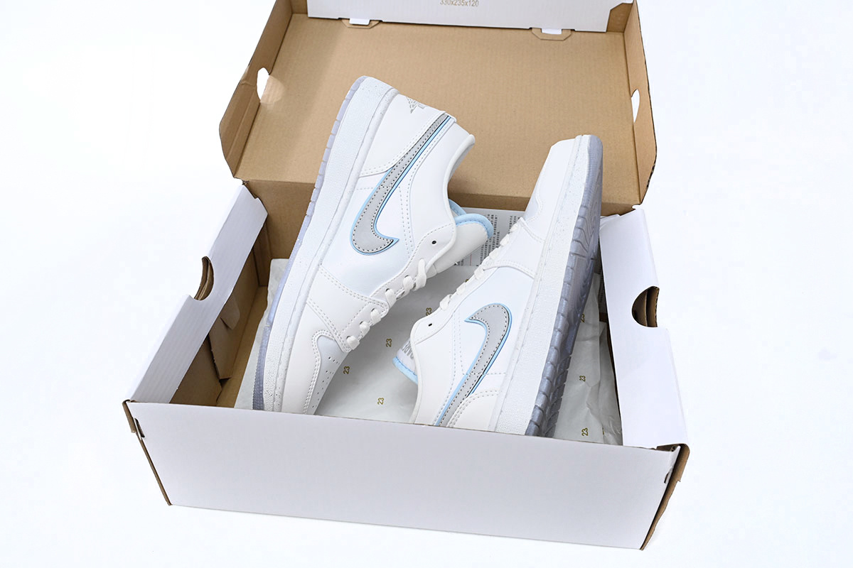 Air Jordan 1 Low White University Red Black  FB1874-101