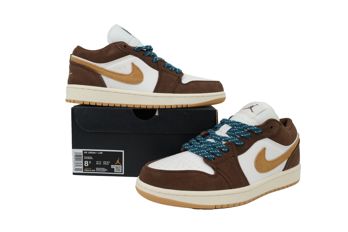 Air Jordan 1 Low WMNS Cacao Wow FB2216-200