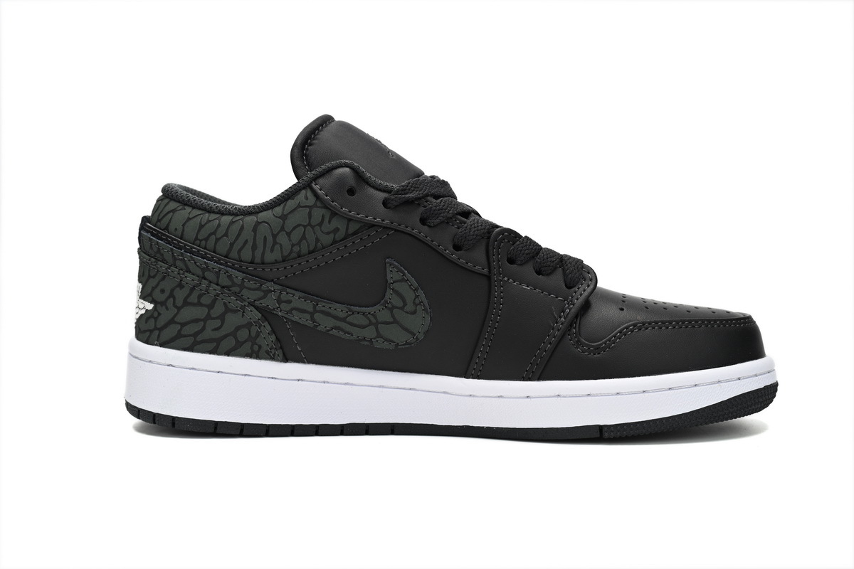 Air Jordan 1 Low SE  Black Elephant  FB9907-001 