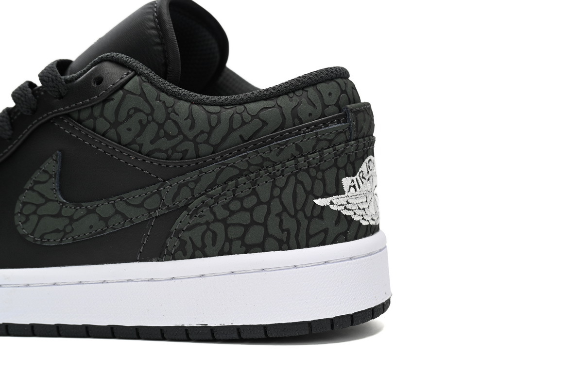 Air Jordan 1 Low SE  Black Elephant  FB9907-001 