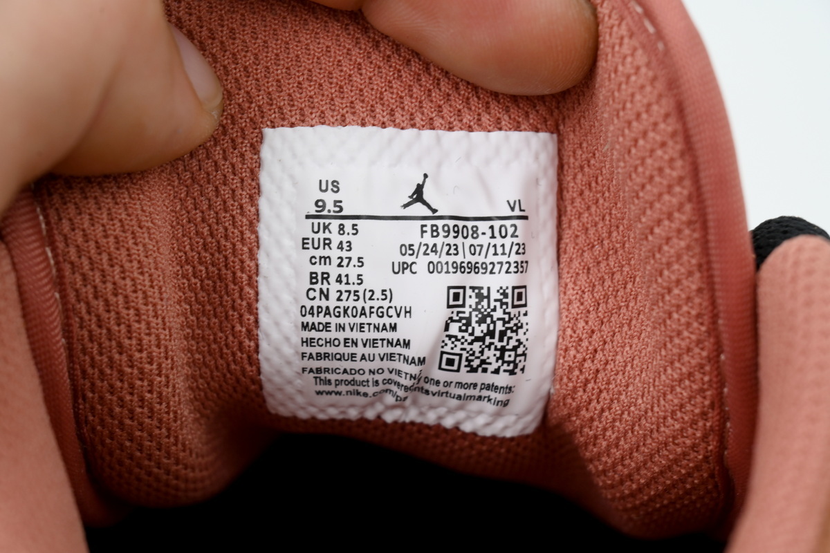  Air Jordan 1 Low White Brown Purple FB9908-102