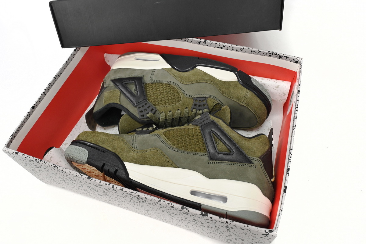 Air Jordan 4 Retro Olive Canvas FB9927-200