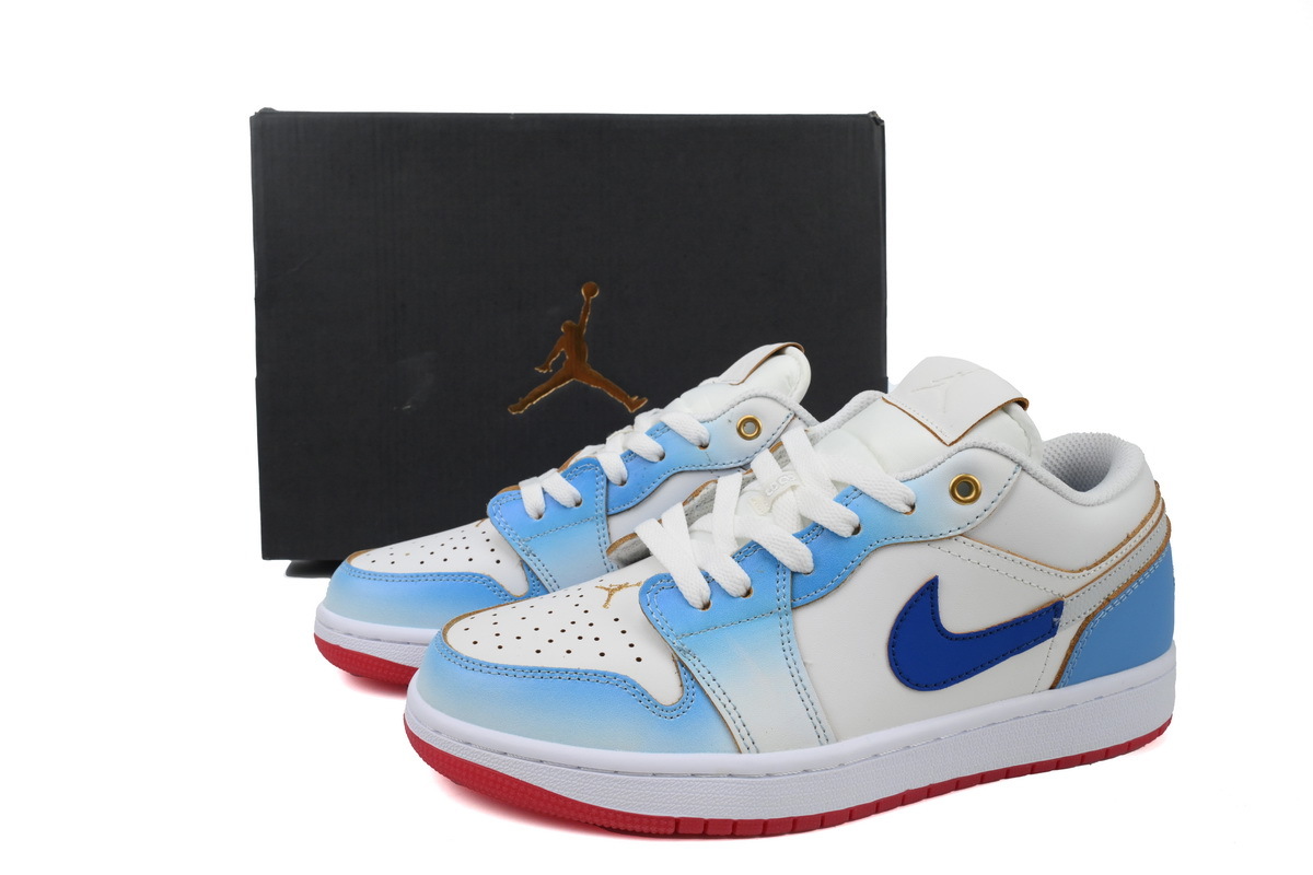 Air Jordan 1 Low SE Blue Gradient FN8895-141 