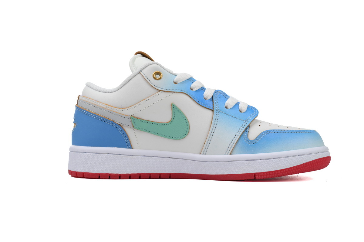 Air Jordan 1 Low SE Blue Gradient FN8895-141 