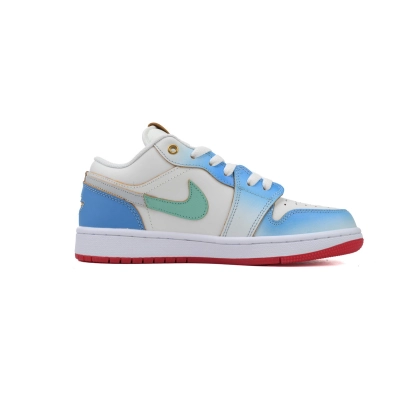 Air Jordan 1 Low SE Blue Gradient FN8895-141  02