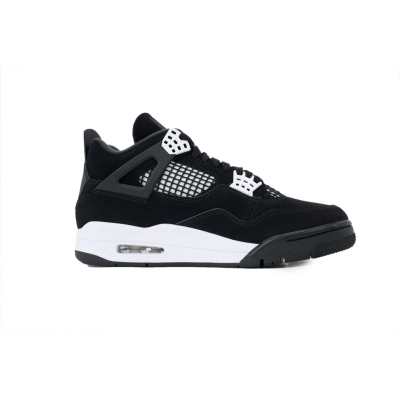  Air Jordan 4 Oreo Black White Tech Grey FQ8138-001 02