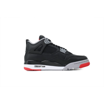 Air Jordan 4 Bred Reimagined Negro, Gris Cemento, Rojo Varsity FV5029 006 02