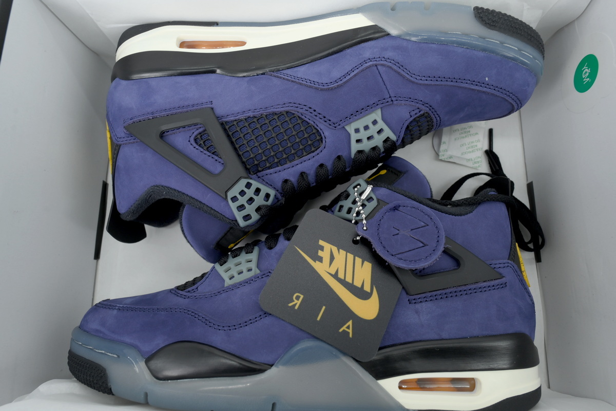  Air Jordan 4 Retro Lakers Purple FV5029-500