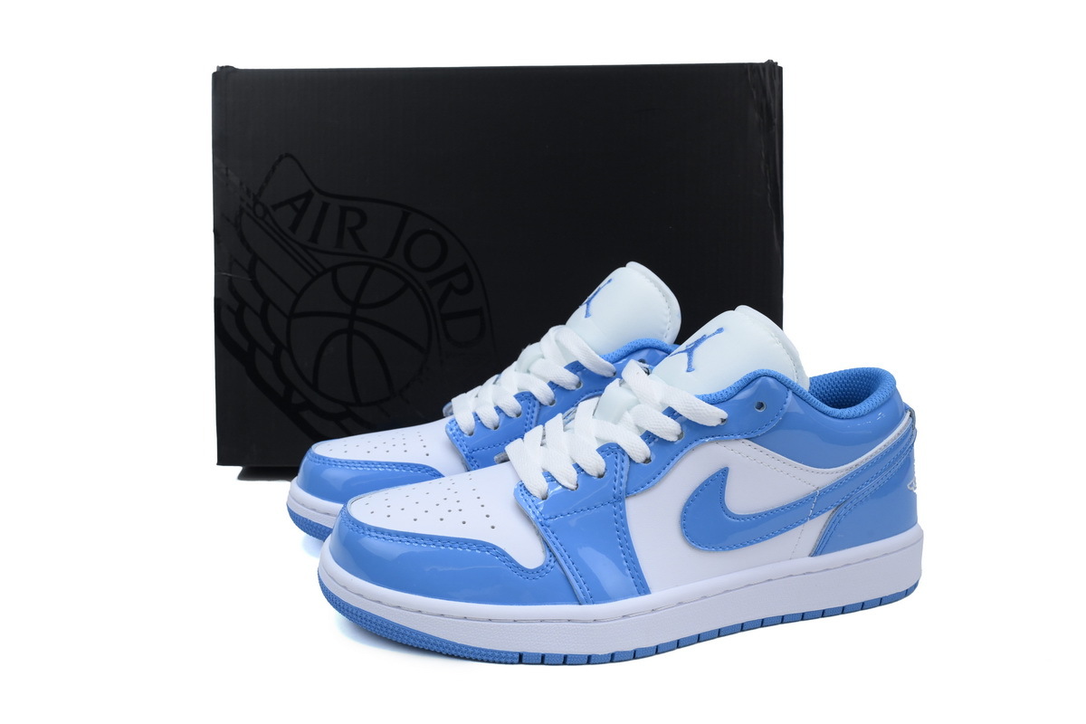 Air Jordan 1 Low White University Blue FZ2138-114