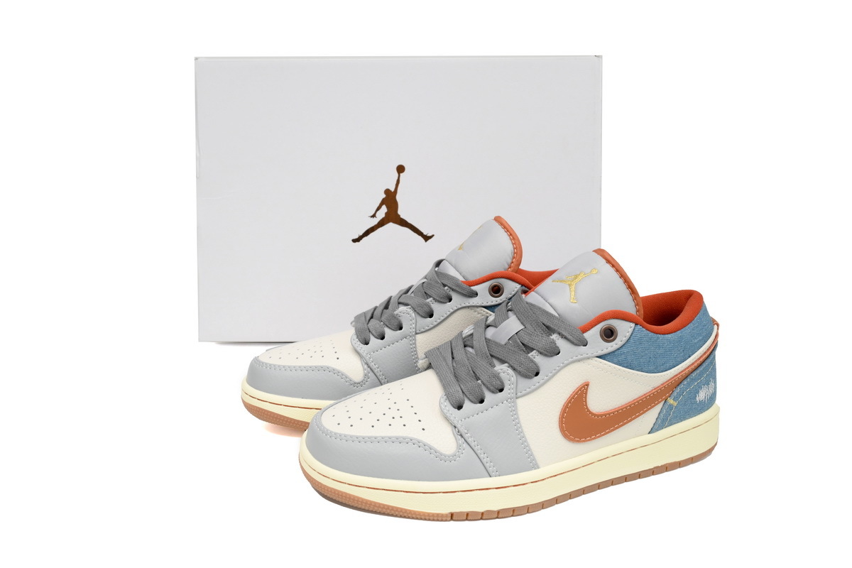 Air Jordan 1 Low Phantom Denim FZ5045-091