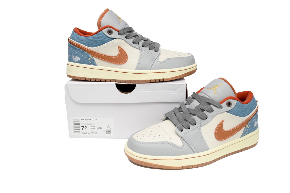 Air Jordan 1 Low Phantom Denim FZ5045-091