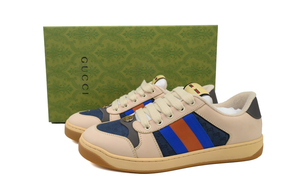 Gucci New Ace Sneaker Beige 546551 9Y920 9666