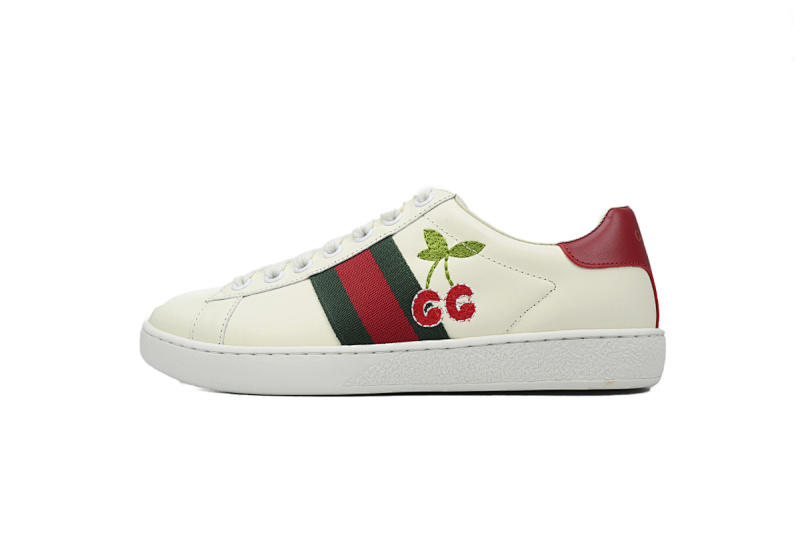 Gucci Ace Cherry White Red 602129 04GG O9085