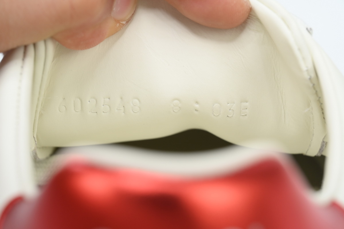 Gucci Ace Gucci Stripe White Red 620548 03EG O9085
