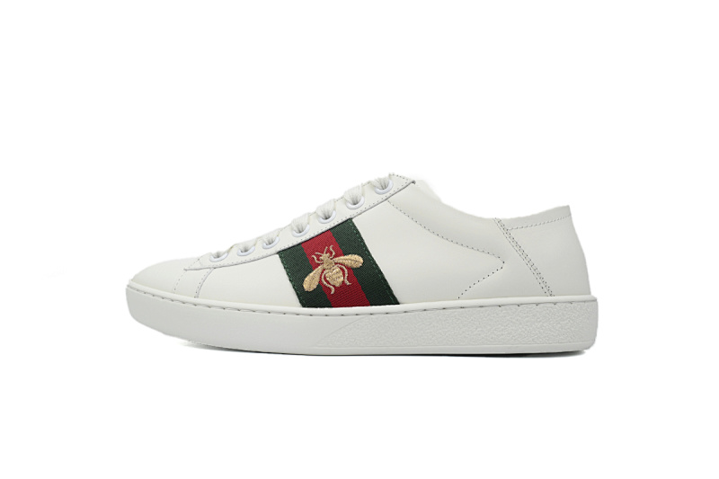 Gucci Ace Bee White 602129 04GG O9085