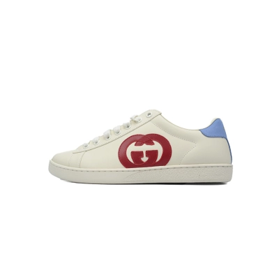 Gucci Ace Interlocking G White Red Blue 602129 04GG O9085 01