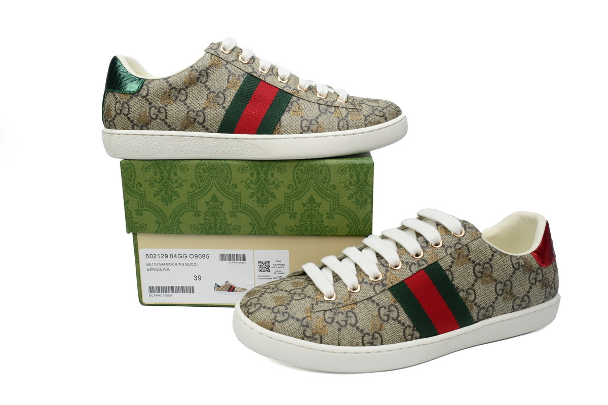 Gucci Ace GG Supreme Beige Gold 60212904GGO9085
