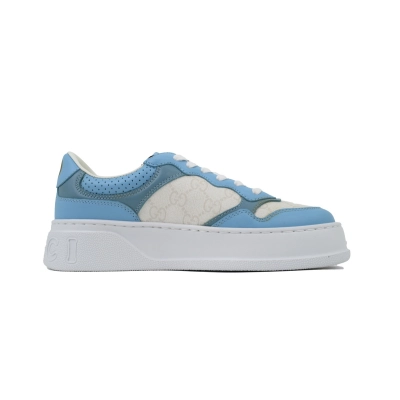 Gucci Chunky GG Supreme Light Blue White Sneaker 670408 1XL10 9014 02