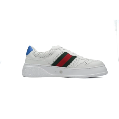 Gucci Chunky Web Stripe White Blue Sneaker 669582 1XL10 1000 02