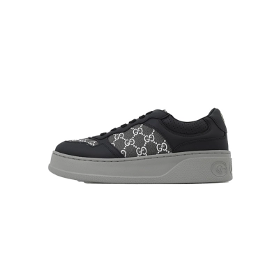 Gucci Chunky GG Supreme Black Grey Sneaker 669582 1XL10 1000 01