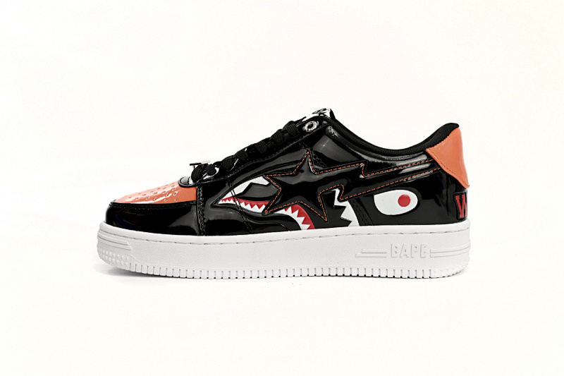  Bathing Ape Bape Sta Low Orange Shark H30-191-005 