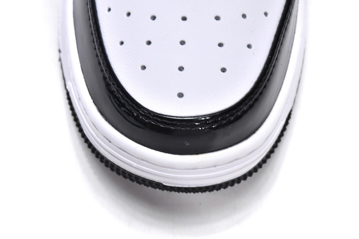 H70-191-001 A Bathing Ape Bape Sta Low Black White