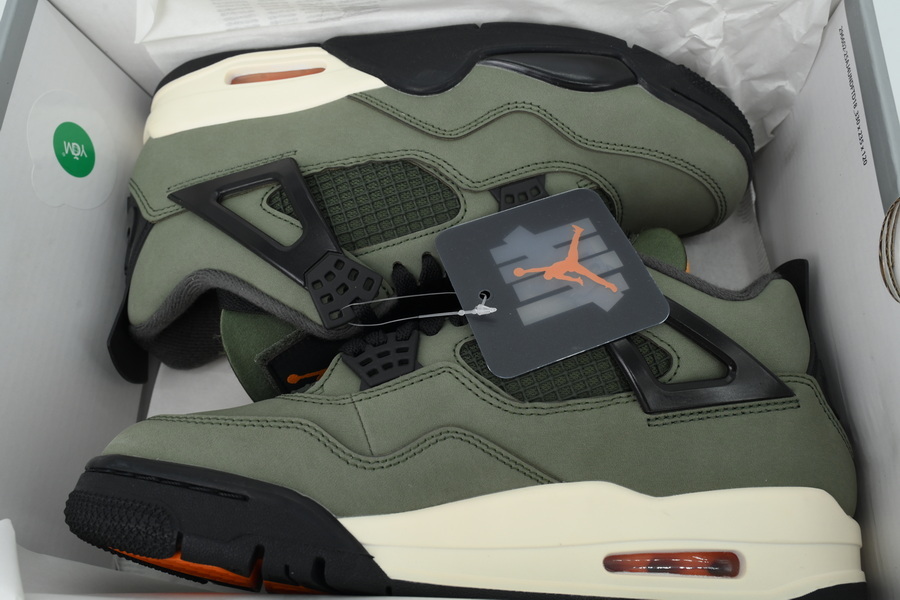  Undefeated  Air Jordan 4 Retro 2025 IB1519-200