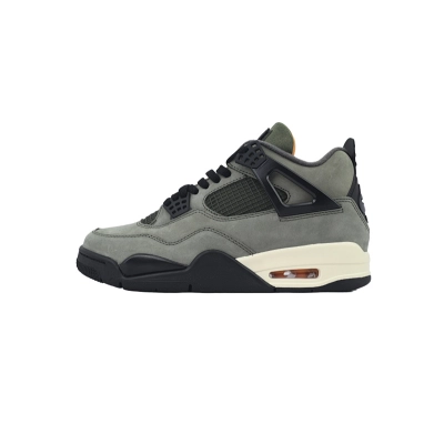  Undefeated  Air Jordan 4 Retro Green Black Hook IB1519-200 01