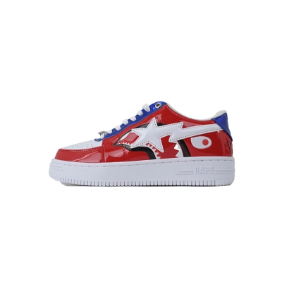 IG30-191-002 BATHING APE Red Shark 01
