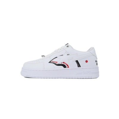 IG73-191-914 BATHING APE White Shark Collaboration 01