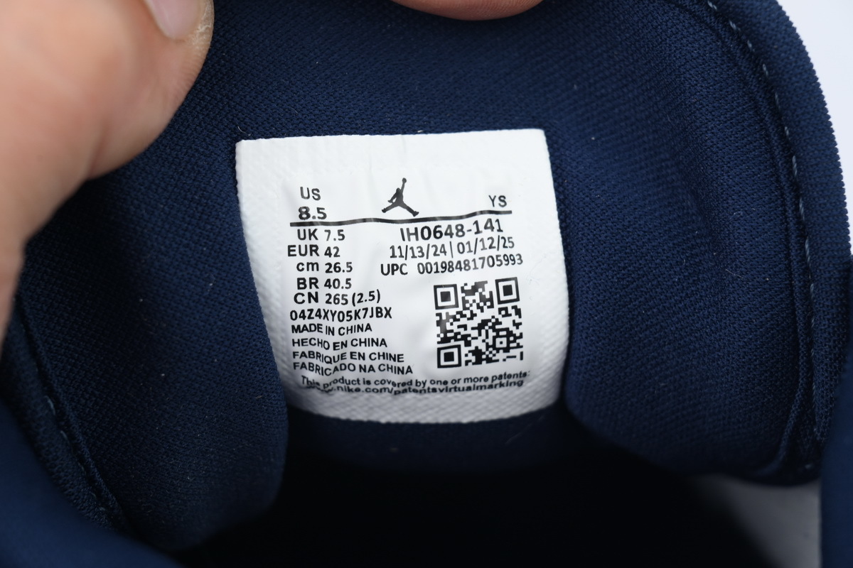 Air Jordan 1 Low SE Denim Star Blue IH0648-141