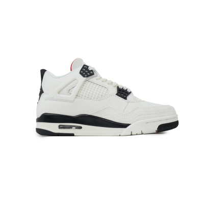  Air Jordan 4 Retro White Black And Red IM4002-100 02