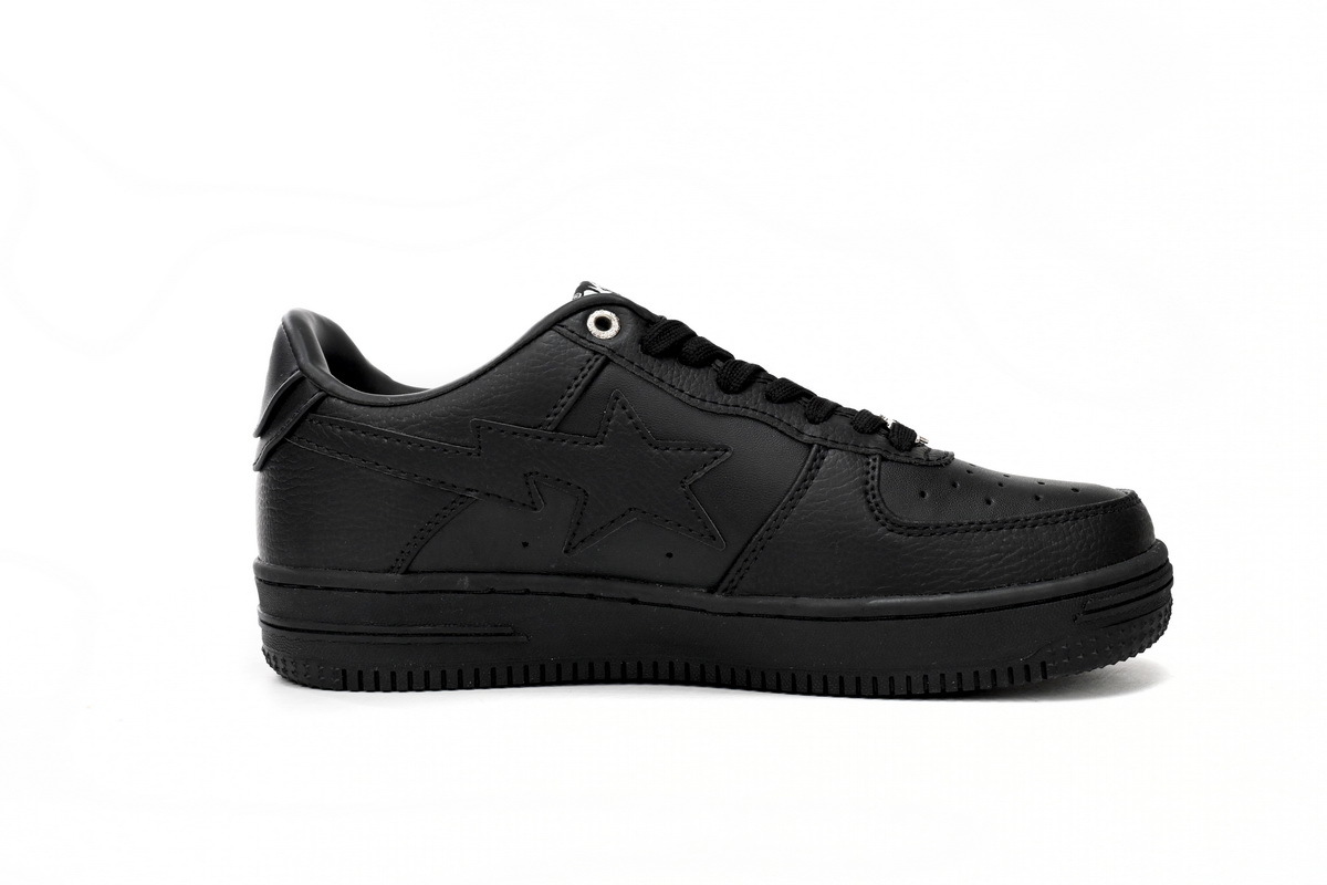 J30 -191- 013 A Bathing Ape Bape Sta Low Black