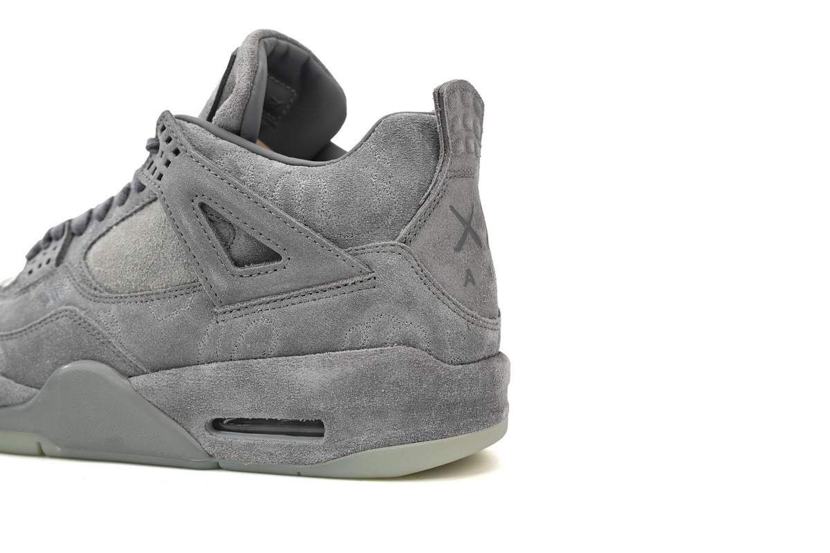 Air Jordan 4 KAWS Grey Cool Grey Suede 930155 003