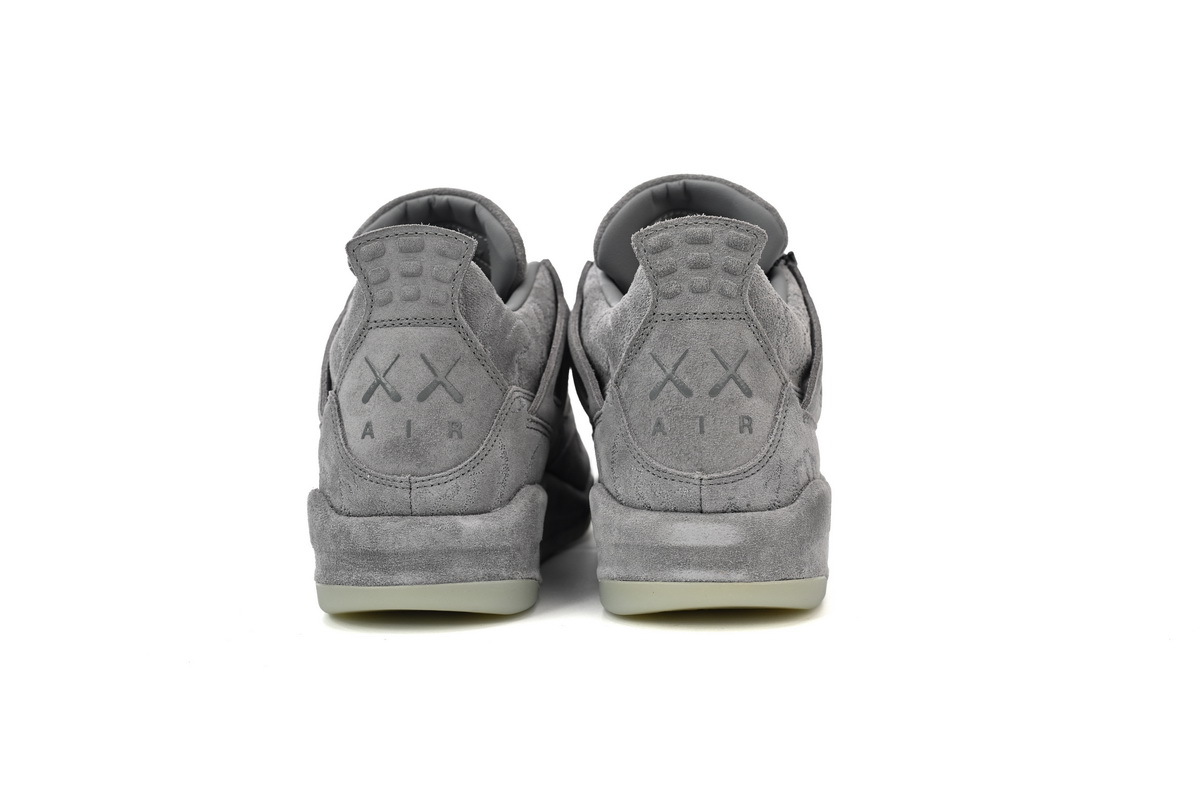 Air Jordan 4 KAWS Grey Cool Grey Suede 930155 003