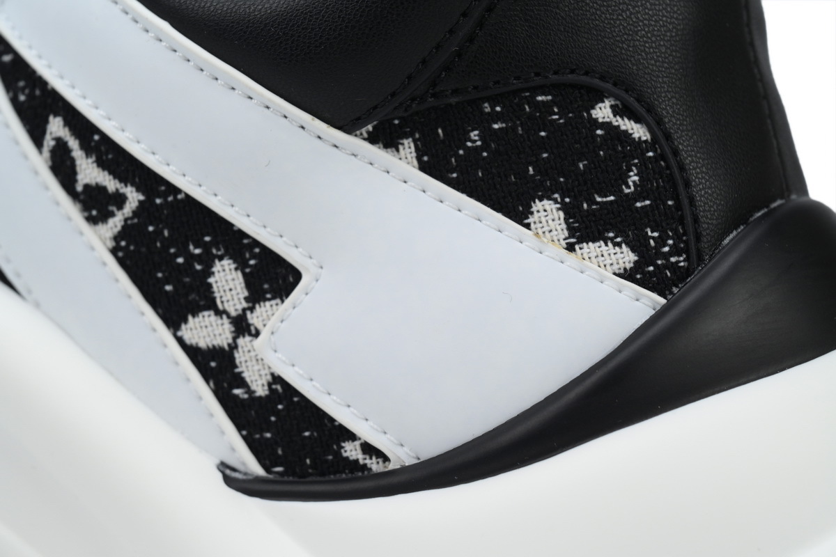 Louis Vuitton LV Archlight Black White Monogram Sneakers