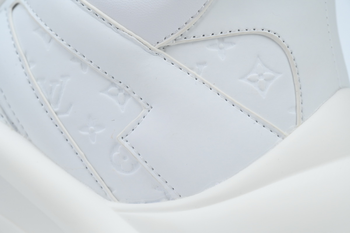 Louis Vuitton LV Archlight White Pink Ribbon Sneakers