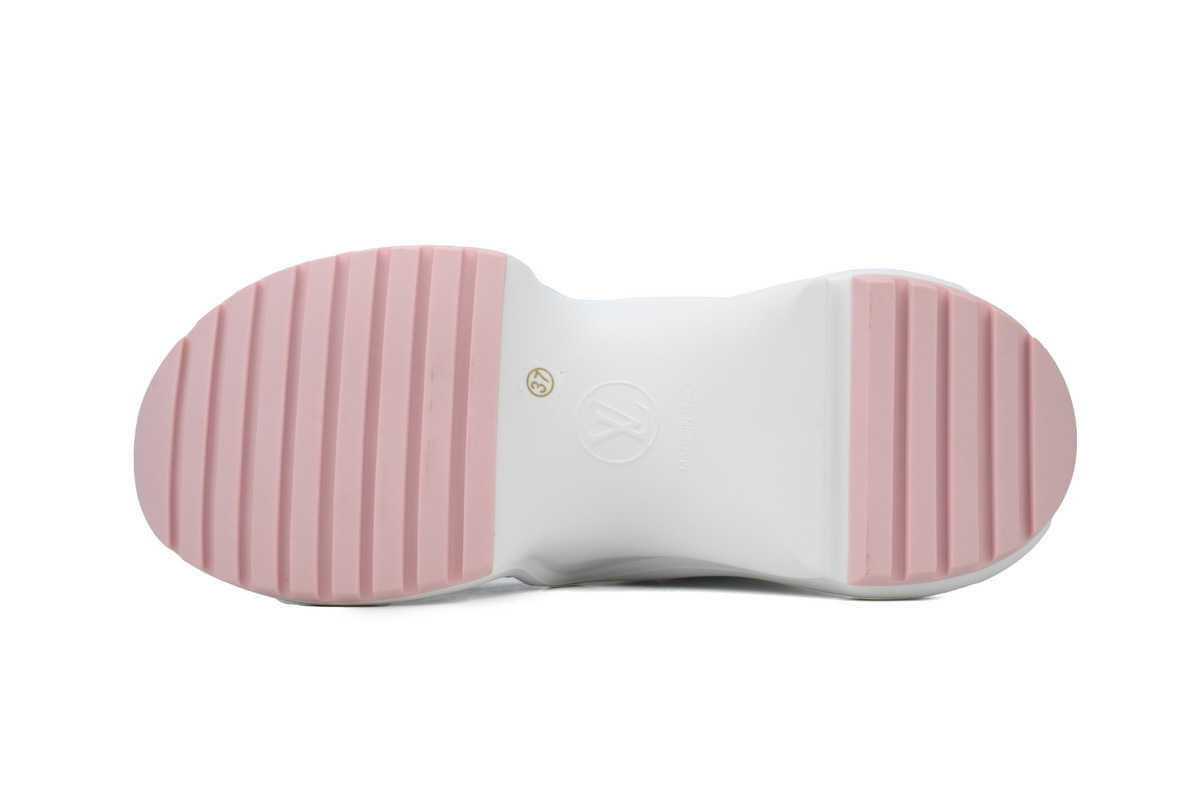 Louis Vuitton LV Archlight White Pink Ribbon Sneakers