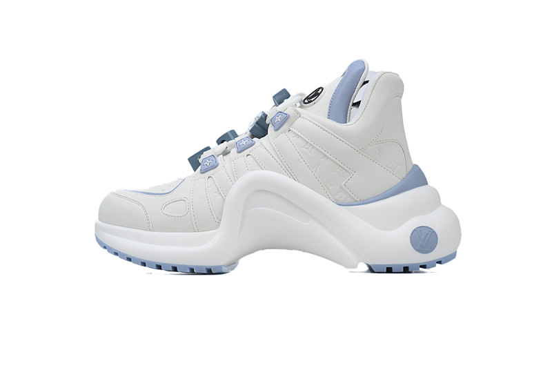 Louis Vuitton LV Archlight White Blue Leather Sneaker