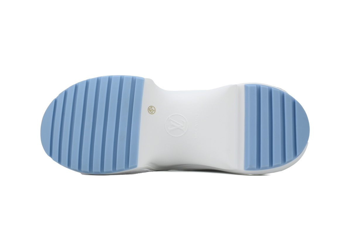 Louis Vuitton LV Archlight White Blue Leather Sneaker